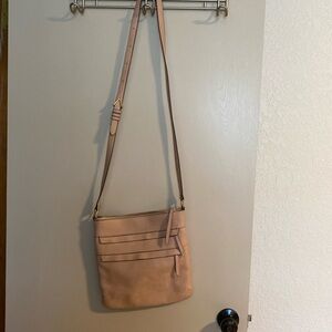 Vera Bradley, leather crossover, purse, good used condition